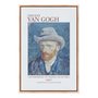 Quadro em Tela Canvas Autorretrato com Chapéu de Feltro de Van Gogh