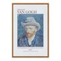 Quadro em Tela Canvas Autorretrato com Chapéu de Feltro de Van Gogh