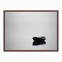 Quadro em Tela Canvas Barco à Deriva Preto e Branco