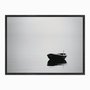Quadro em Tela Canvas Barco à Deriva Preto e Branco