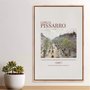 Quadro em Tela Canvas Boulevard Montmartre Primavera de Camille Pissarro