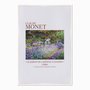 Quadro em Tela Canvas Canteiro de Íris no Jardim em Giverny de Claude Monet
