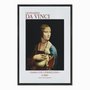 Quadro em Tela Canvas Dama com Arminho de Leonardo da Vinci