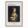 Quadro em Tela Canvas Dama com Arminho de Leonardo da Vinci