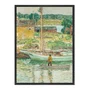 Quadro Em Tela Canvas Embarcação de Ostras, Cos Cob de Childe Hassam