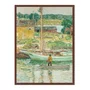 Quadro Em Tela Canvas Embarcação de Ostras, Cos Cob de Childe Hassam