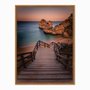 Quadro em Tela Canvas Escada para a Praia