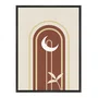 Quadro Em Tela Canvas Estilo Boho Geométrico
