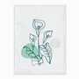 Quadro em Tela Canvas Flor Copo-De-Leite