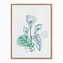 Quadro em Tela Canvas Flor Copo-De-Leite