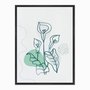 Quadro em Tela Canvas Flor Copo-De-Leite