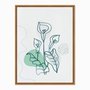 Quadro em Tela Canvas Flor Copo-De-Leite