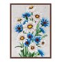 Quadro Em Tela Canvas Flores Margaridas Vintage Farmhouse