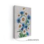Quadro Em Tela Canvas Flores Margaridas Vintage Farmhouse