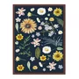 Quadro Em Tela Canvas Flores Silvestres Estilo Modern Heritage
