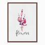 Quadro em Tela Canvas Flowers