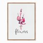 Quadro em Tela Canvas Flowers