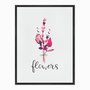 Quadro em Tela Canvas Flowers