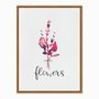 Quadro em Tela Canvas Flowers