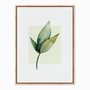 Quadro em Tela Canvas Folhas Estilo Retrô