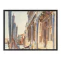 Quadro Em Tela Canvas Gôndolas Ancoradas no Grande Canal por John Singer Sargen