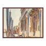 Quadro Em Tela Canvas Gôndolas Ancoradas no Grande Canal por John Singer Sargen