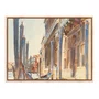 Quadro Em Tela Canvas Gôndolas Ancoradas no Grande Canal por John Singer Sargen