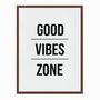 Quadro em Tela Canvas Good Vibes Zone