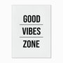 Quadro em Tela Canvas Good Vibes Zone