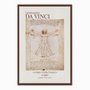 Quadro em Tela Canvas Homem Vitruviano de Leonardo da Vinci