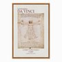 Quadro em Tela Canvas Homem Vitruviano de Leonardo da Vinci
