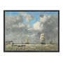 Quadro Em Tela Canvas " "Le Havre" de Eugène Boudin