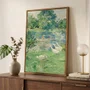 Quadro Em Tela Canvas "Menina Em Um Barco Com Gansos" de Berthe Morisot