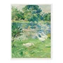 Quadro Em Tela Canvas "Menina Em Um Barco Com Gansos" de Berthe Morisot