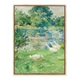 Quadro Em Tela Canvas "Menina Em Um Barco Com Gansos" de Berthe Morisot