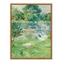 Quadro Em Tela Canvas "Menina Em Um Barco Com Gansos" de Berthe Morisot