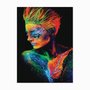 Quadro em Tela Canvas Mulher com o Corpo Pintado
