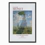 Quadro em Tela Canvas Mulher com Sombrinha de Claude Monet