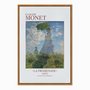 Quadro em Tela Canvas Mulher com Sombrinha de Claude Monet
