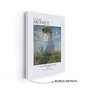 Quadro em Tela Canvas Mulher com Sombrinha de Claude Monet