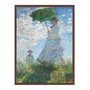 Quadro Em Tela Canvas "Mulher Com um Guarda-Sol" de Claude Monet
