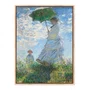 Quadro Em Tela Canvas "Mulher Com um Guarda-Sol" de Claude Monet