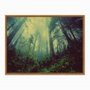 Quadro em Tela Canvas Névoa na Floresta