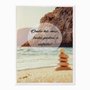 Quadro em Tela Canvas Onde há Mar, Toda Pedra é Enfeite