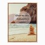 Quadro em Tela Canvas Onde há Mar, Toda Pedra é Enfeite