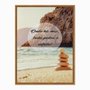 Quadro em Tela Canvas Onde há Mar, Toda Pedra é Enfeite