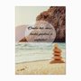 Quadro em Tela Canvas Onde há Mar, Toda Pedra é Enfeite