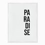 Quadro em Tela Canvas Paradise