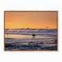 Quadro em Tela Canvas Pássaros a Beira Mar