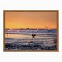 Quadro em Tela Canvas Pássaros a Beira Mar